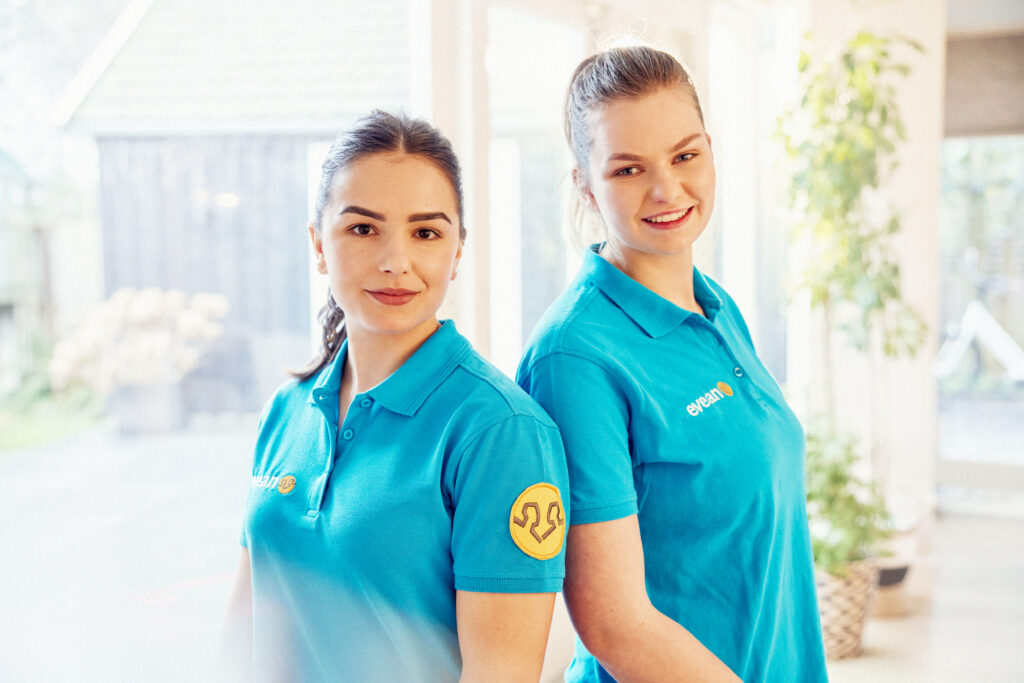 Portret jonge thuiszorgmedewerkers.